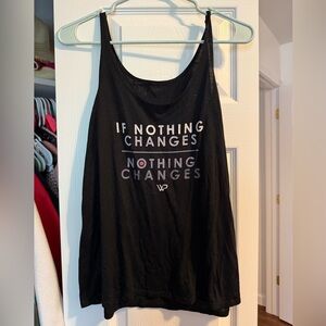 Black Motivational Women's Tank Top
